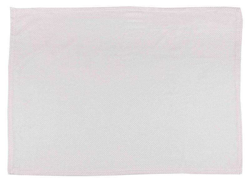 Playgro Home Fast Drying Absorbant Bamboo Basket Soft Weave Blanket (White) — image 2