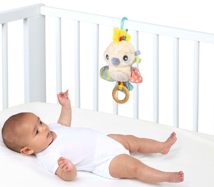 Playgro Fauna Friends Pullstring Cockatoo Animal Baby Sensory Fun Toy 0m+ — image 3