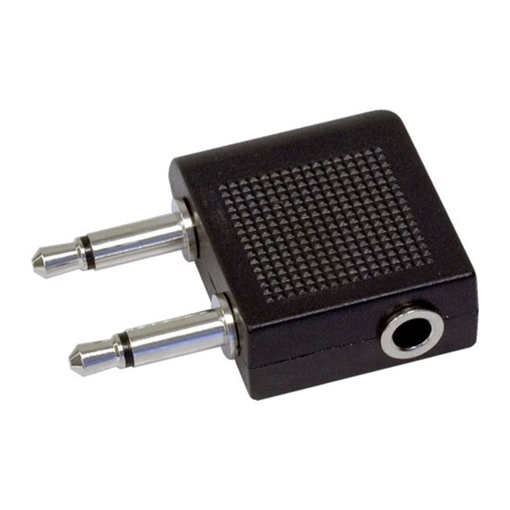 Unbranded 3.5mm Jack Audio Headphones/Earphone Adapter for Aeroplane/Airplane/Plane/Travel
