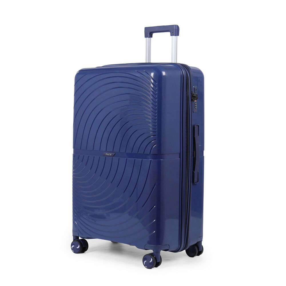 Paklite 75x50cm Navy Suitcase Lightweight Solar Large Travel Luggage — image 3
