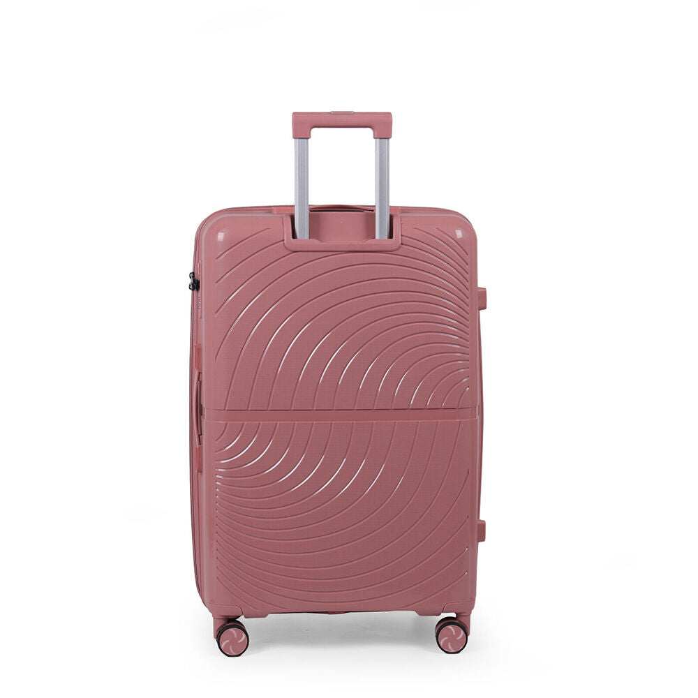 Paklite 75x50cm Pink Suitcase Lightweight Solar Large Travel Luggage — image 4