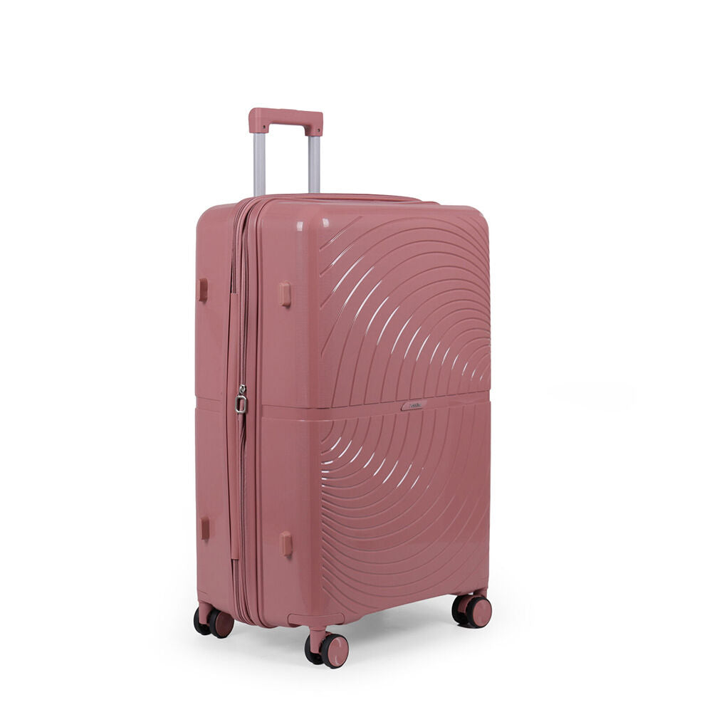 Paklite 75x50cm Pink Suitcase Lightweight Solar Large Travel Luggage — image 6
