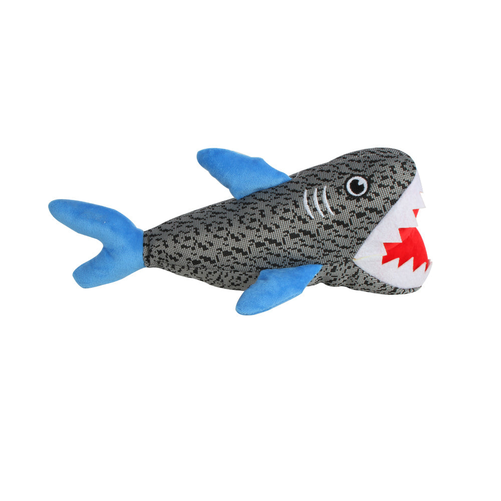 Pro Pet Max Shark Pet Plush Interactive Play Fun Toy Exciting for Pets 33cm
