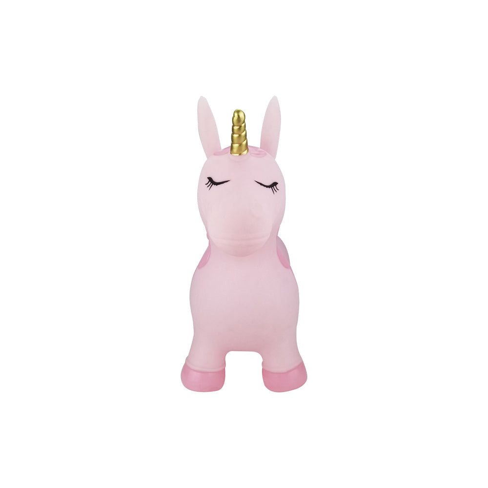 Kaper Kidz Bouncy Rider Pink Pearl The Unicorn Ride On Bouncer Toy Kids 12m+ — image 2