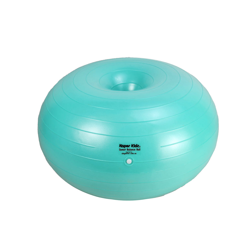 Kaper Kidz Donut Balance Ball Inflatable Play Toy 50cm Green Kids/Children 12m+
