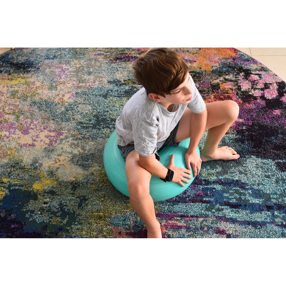 Kaper Kidz Donut Balance Ball Inflatable Play Toy 50cm Green Kids/Children 12m+ — image 2