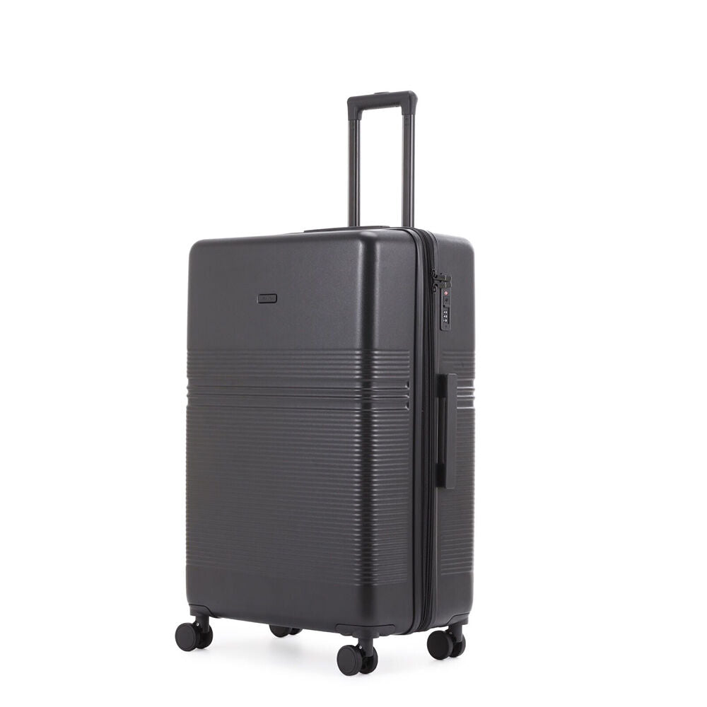 Paklite 76.5x50cm Black Suitcase Lightweight Elements Large Travel Luggage — image 3