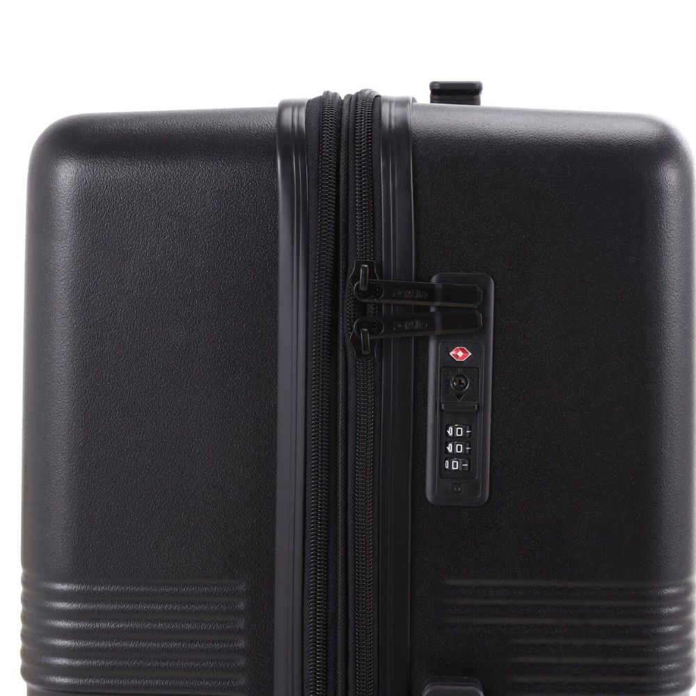 Paklite 76.5x50cm Black Suitcase Lightweight Elements Large Travel Luggage — image 8