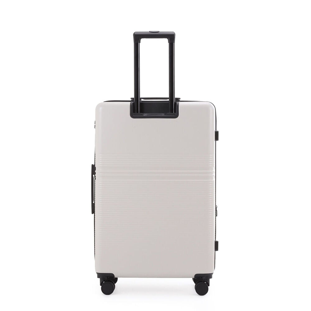 Paklite 76.5x50cm Oatmeal Suitcase Lightweight Elements Large Travel Luggage — image 2