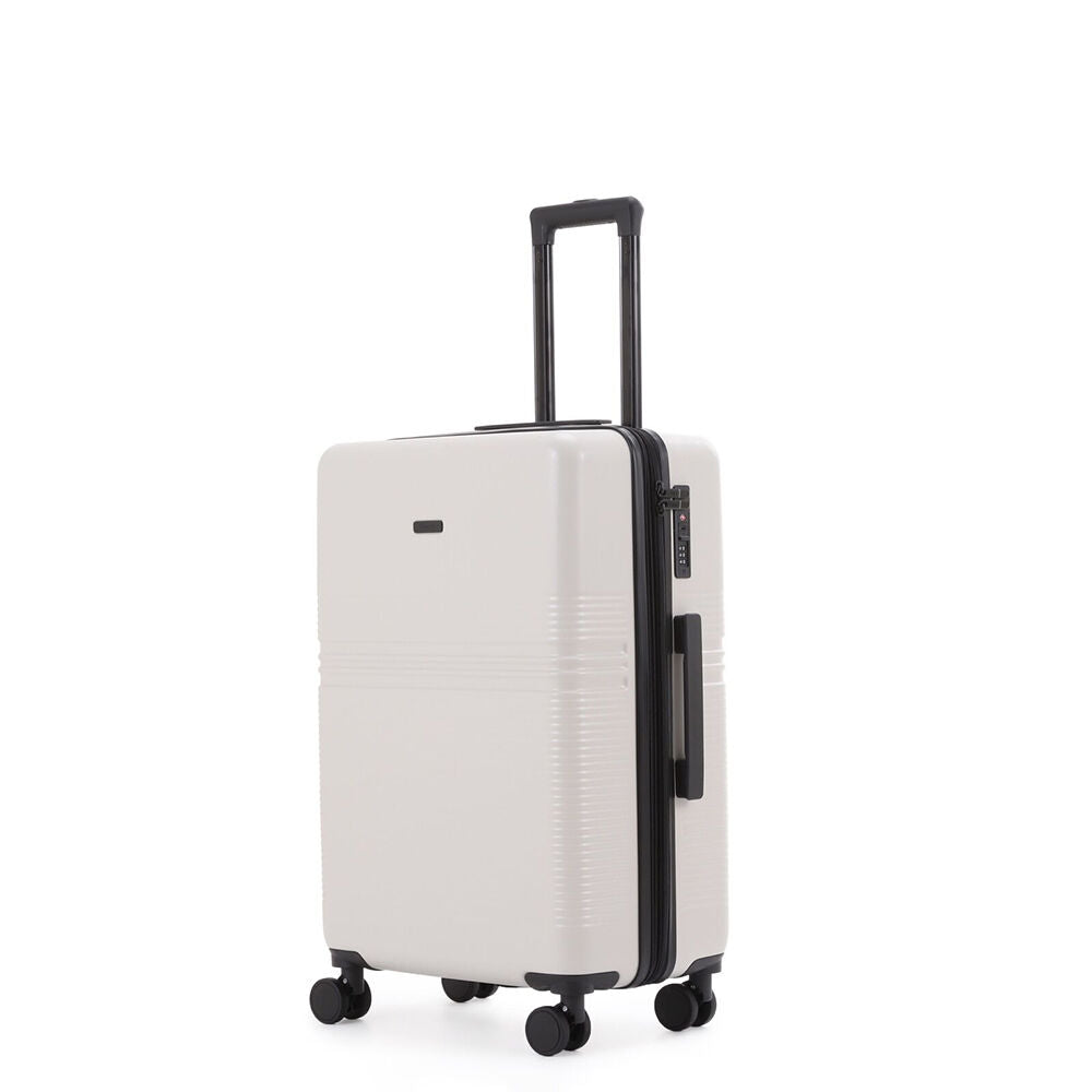 Paklite 66.5cm Oatmeal Suitcase Lightweight Elements Medium Travel Luggage — image 3