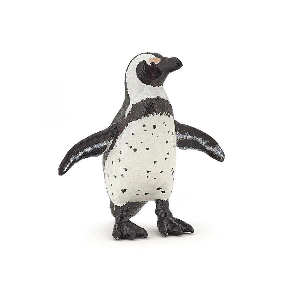 Papo France African Penguin Animal Figurine Collectible Kids Toy Black/White