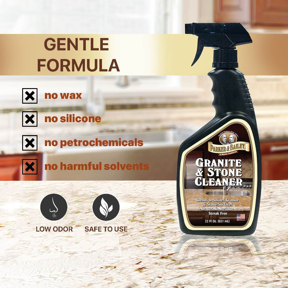 Parker & Bailey 710ml Granite & Stone Surface Cleaner Liquid Cleaning Spray — image 2
