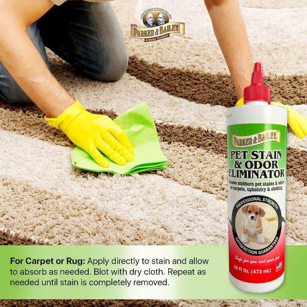 Parker & Bailey 473ml Pet Stain/Odour Eliminator For Upholstery/Carpet (2 Pack) — image 5