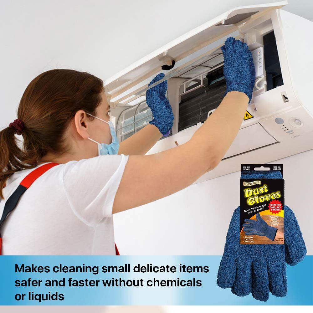 Parker & Bailey Microfibre Dust/Dirt Cleaning Gloves — image 3