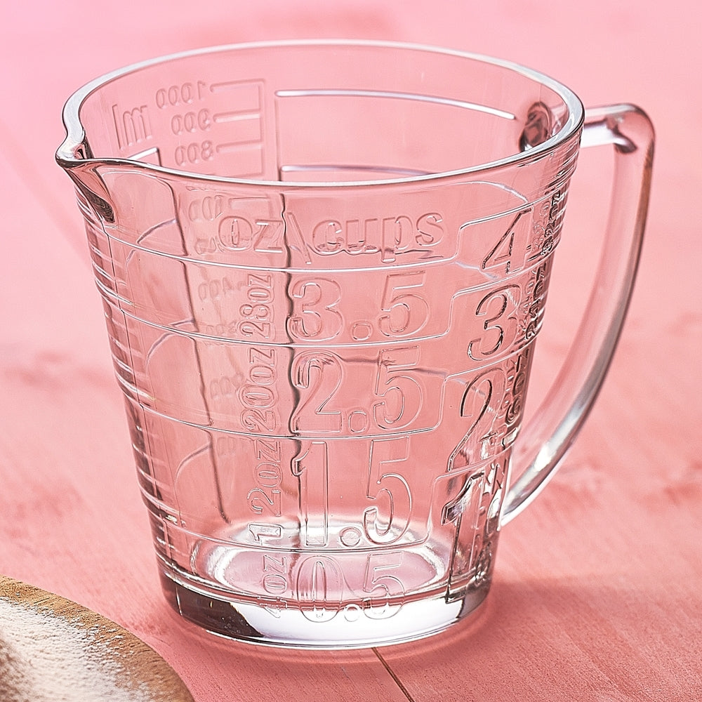 Pasabahce Basic 1165ml Glass Measuring Cup w/Handle Cooking/Baking Measure Clear — image 3
