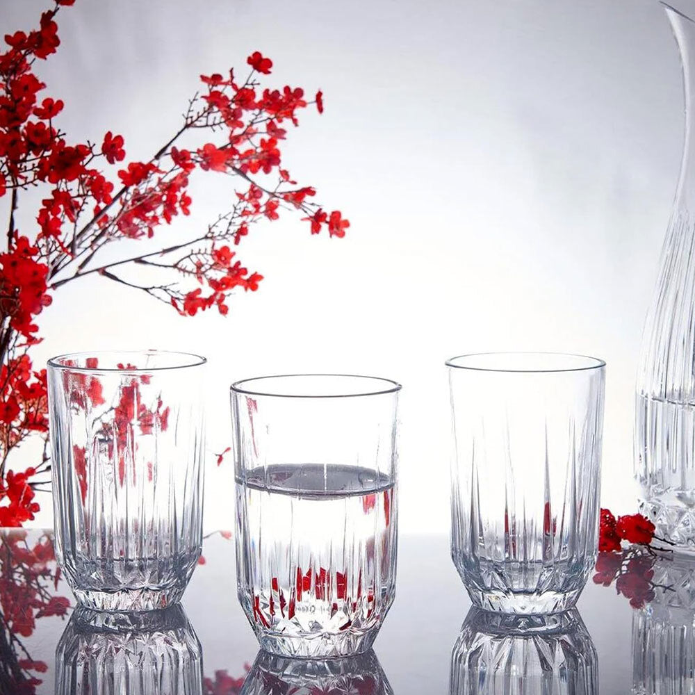 Pasabahce Echo Hi Ball Soda Lime Glass Drinking Beverage Tumbler 350ml (6 Pieces) — image 2