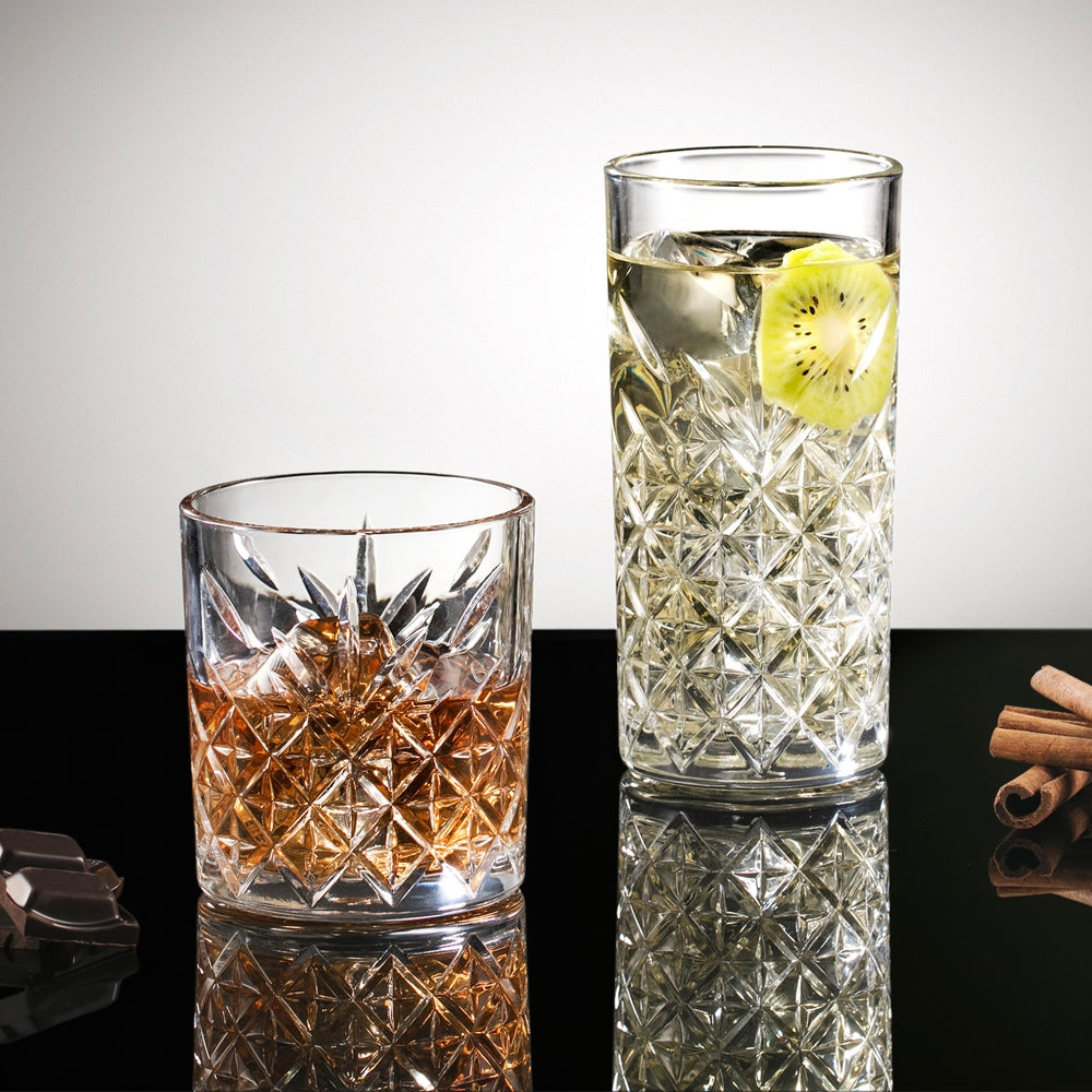 Pasabahce Home/Bar Timeless DOF Soda And Lime Glasses Drinkware 345ml Set 4 (4 Pieces) — image 5