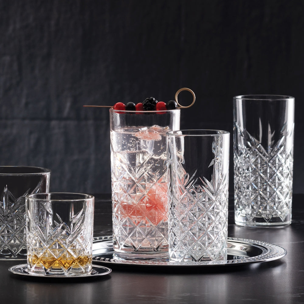Pasabahce Home/Bar Timeless DOF Soda And Lime Glasses Drinkware 345ml Set 4 (4 Pieces) — image 4