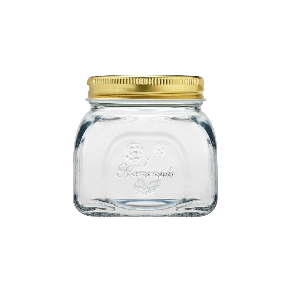 Pasabahce Homemade 300ml Glass Preserve Jar Food Storage Container w/ Lid Clear