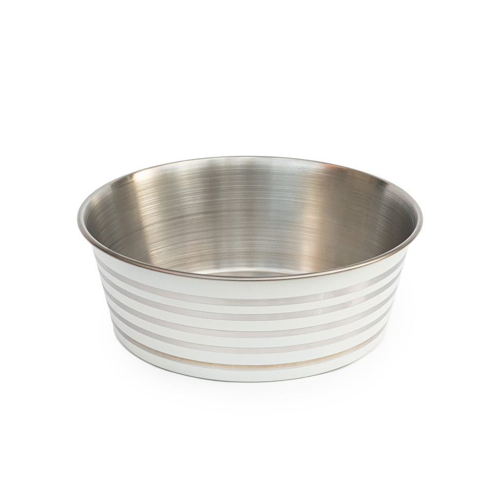 Superior Pet Goods Superior Pet Essentials Heavy Base Pet/Dog/Cat Food Eating Bowl Matte Beige 21cm