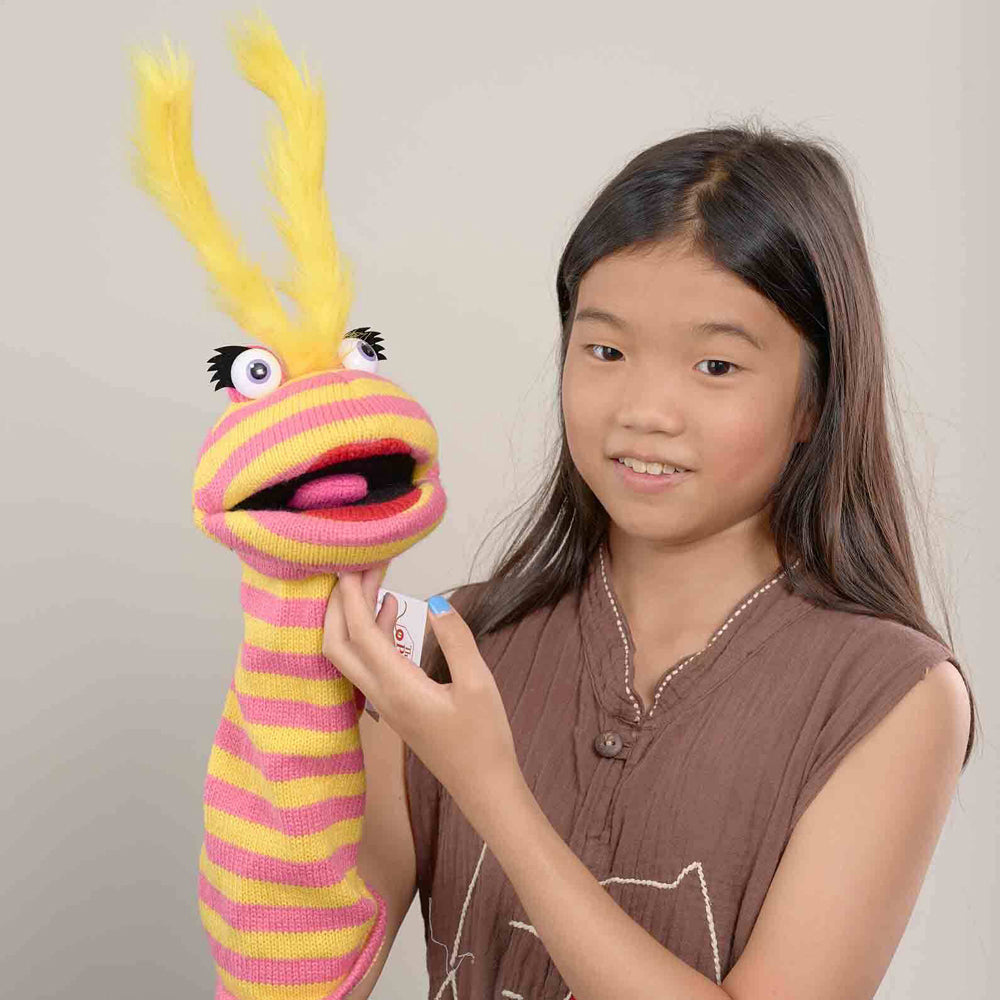 The Puppet Company Lipstick Sockettes 38cm Hand Soft Play Toy Kids/Children 18m+ — image 3