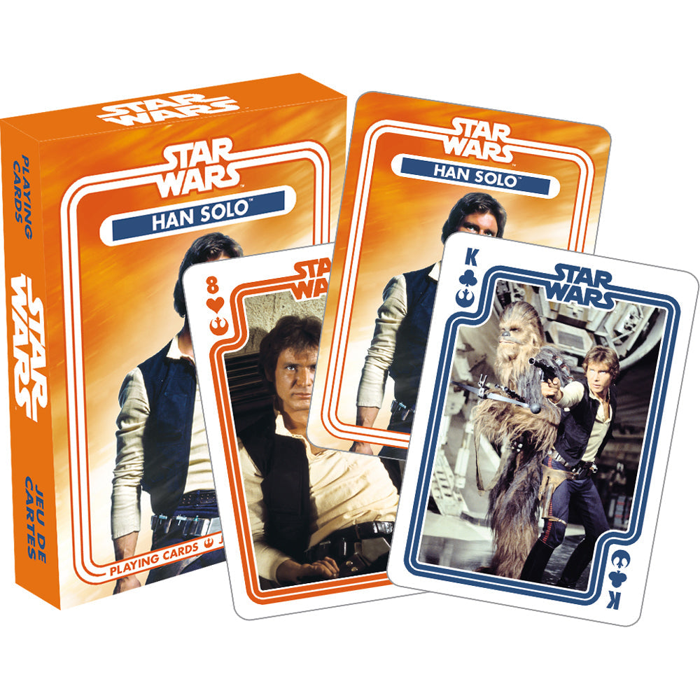 Aquarius Star Wars Han Solo Playing Cards Family Game Play Poker Deck 6y+ (54 Pieces)