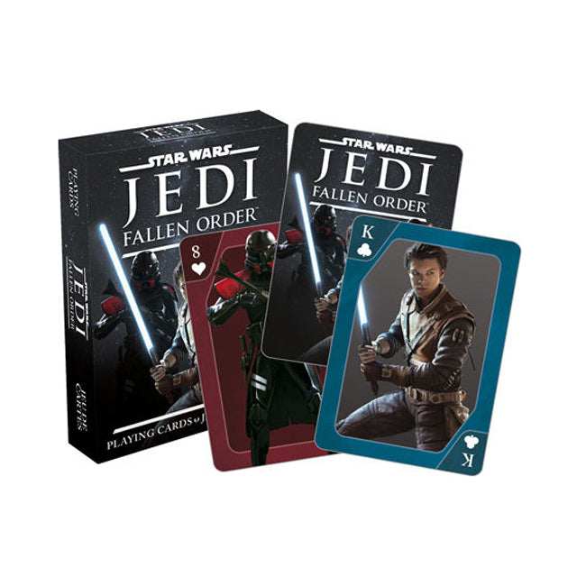 Aquarius Star Wars Jedi Fallen Order Playing Cards Game Poker Deck 14y+ (54 Pieces)