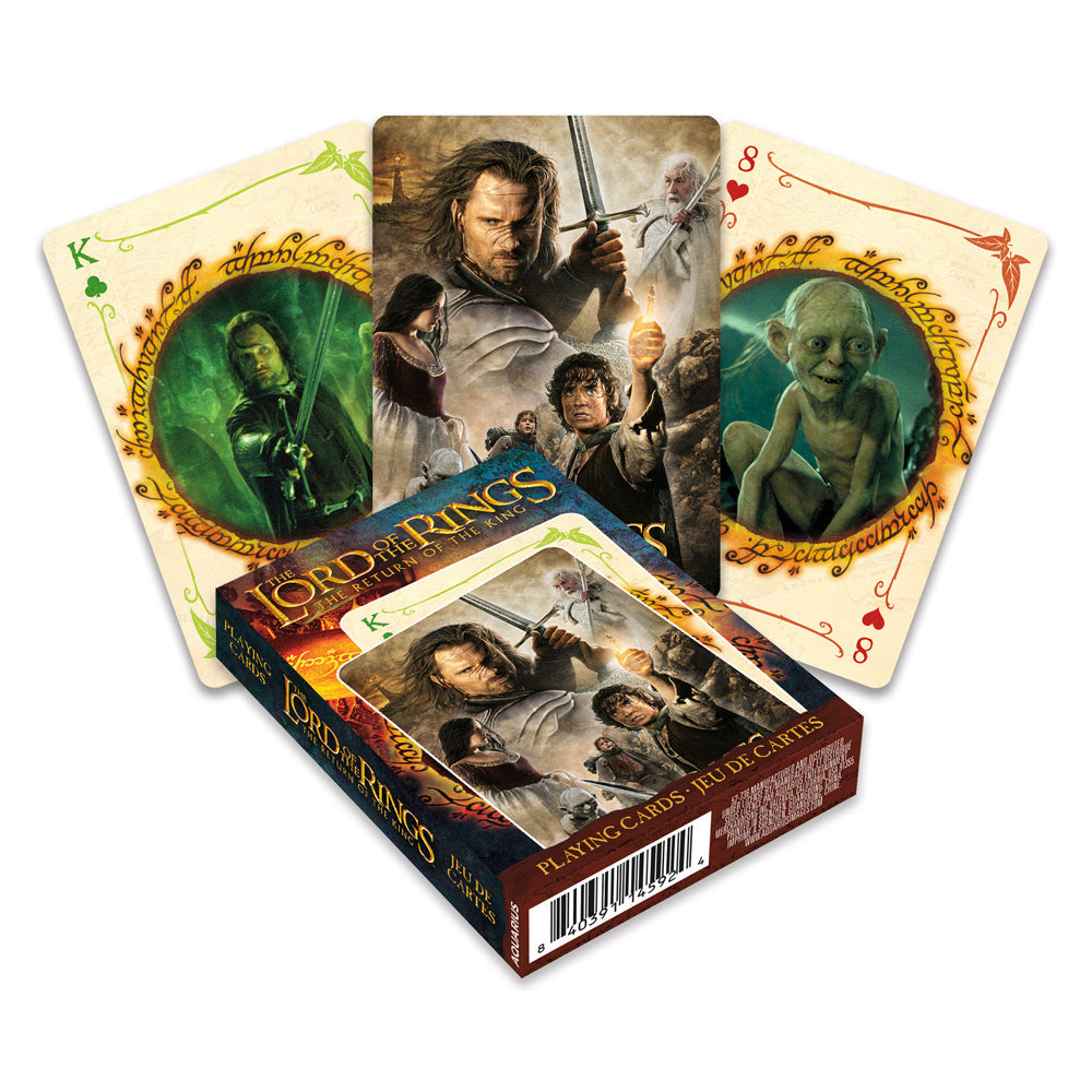 Aquarius Lord Of The Rings Return Of The King Playing Cards Deck 14y+ (108 Pieces)
