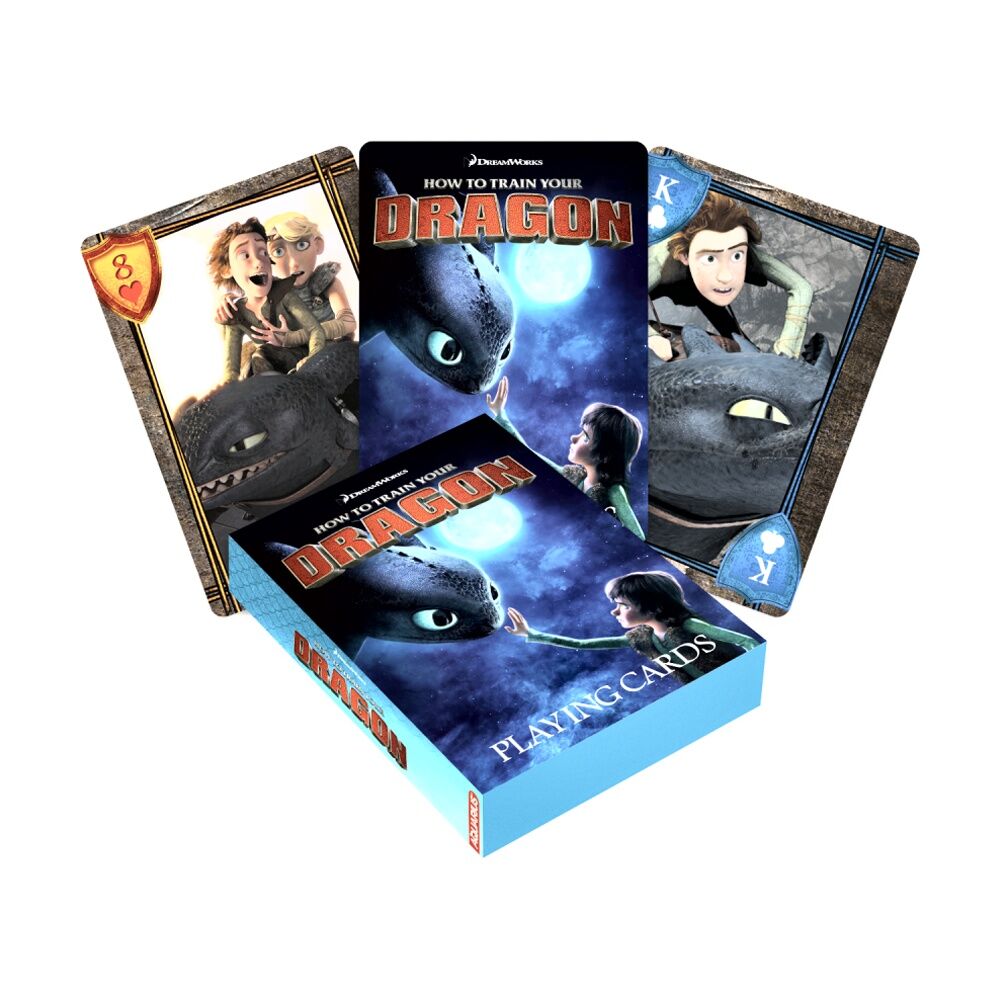 Aquarius How To Train Your Dragon Playing Cards Fun Deck Game Gift