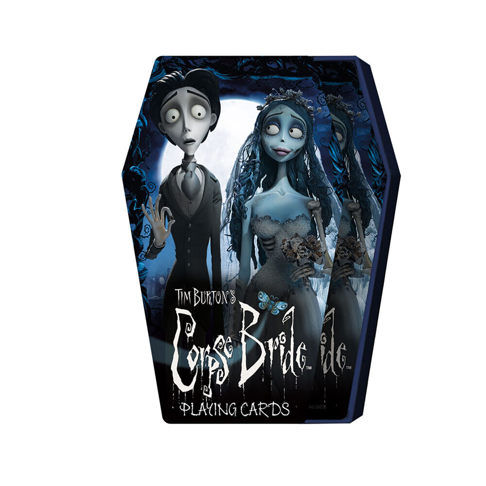 Aquarius Tim Burtons Corpse Bride Coffin Box Playing Cards 20x9.5cm 14y+ (2 Pack) — image 2