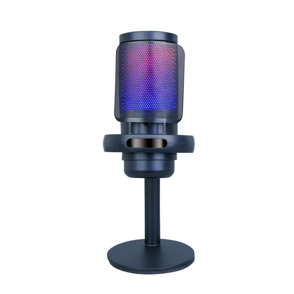 Laser Gaming RGB Lighting Streaming Microphone w/ Headphone Jack & Pop Filter — image 2