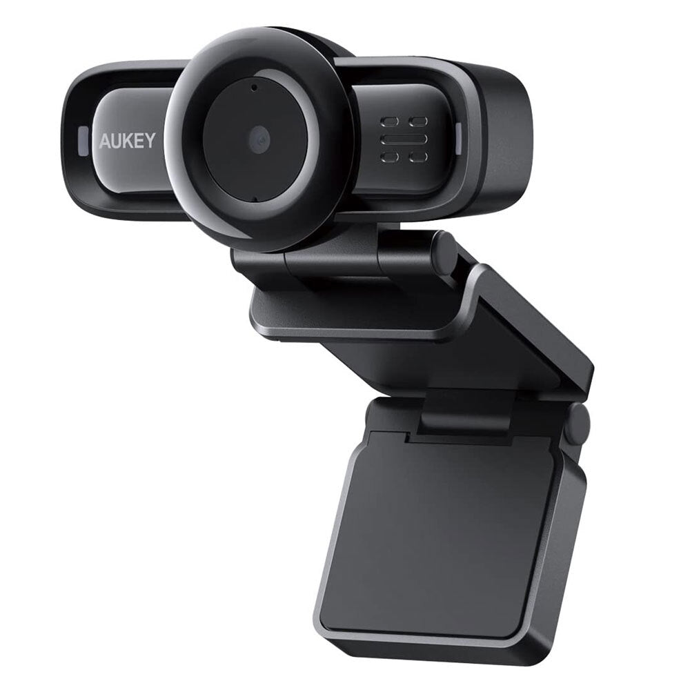 Aukey Stream Series 30fps Autofocus 1080p Webcam for PC/Laptop Computer Black