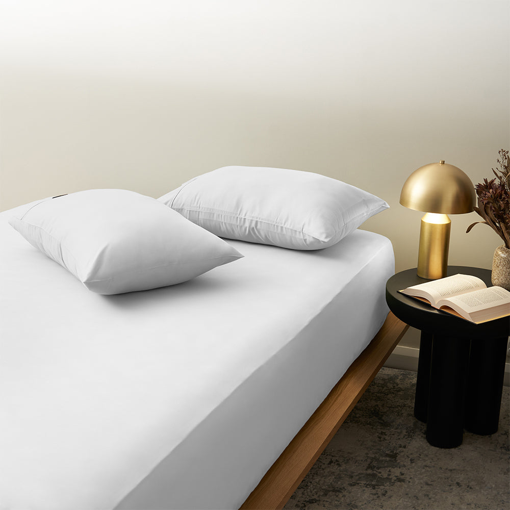 Morrissey Pillowcase Pack 1200TC White Luxe Super Soft (2 Pieces)