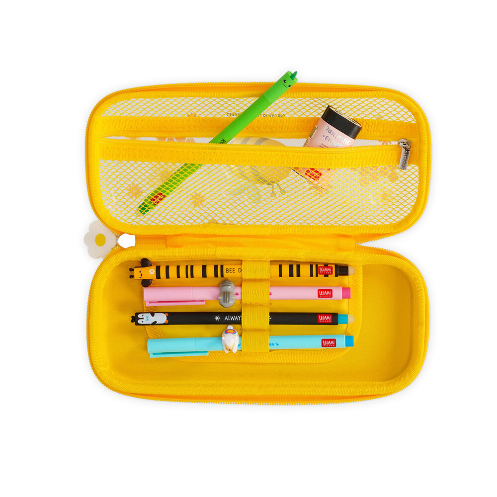Legami 50x23cm Yellow Stationery Wonderwow Pencil Case Organiser — image 2