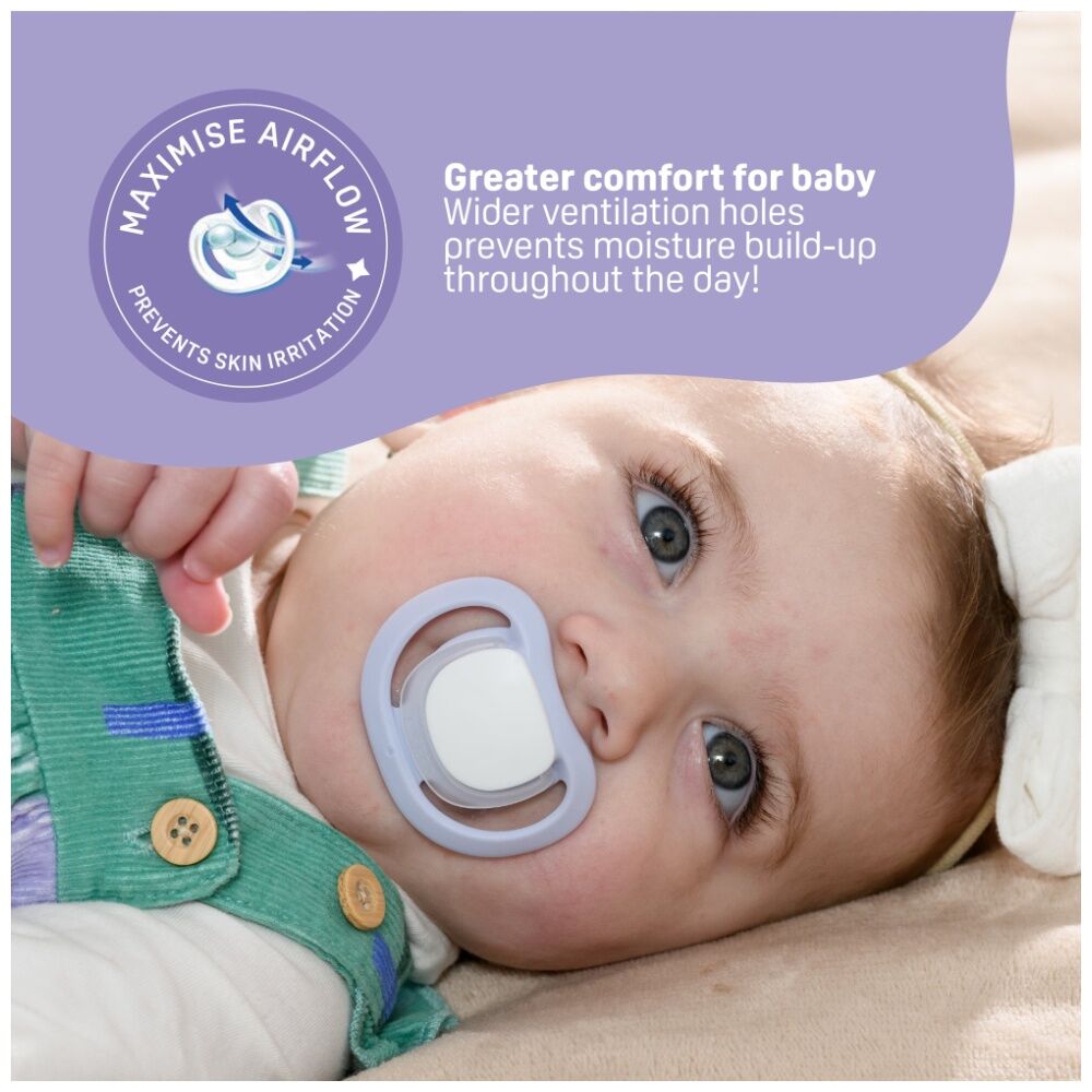 Pigeon Skin Friendly Baby Pacifier Large Dummy/Soother Silicone 6-18m — image 5