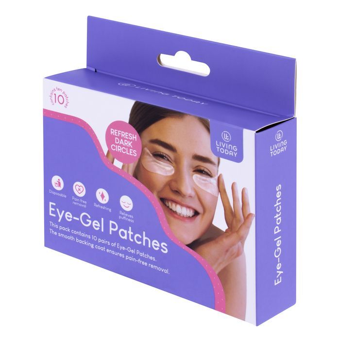 Living Today Under Eye/Eyelash Refreshing Facial Gel Pad Patch Pairs (10 Pieces) — image 2