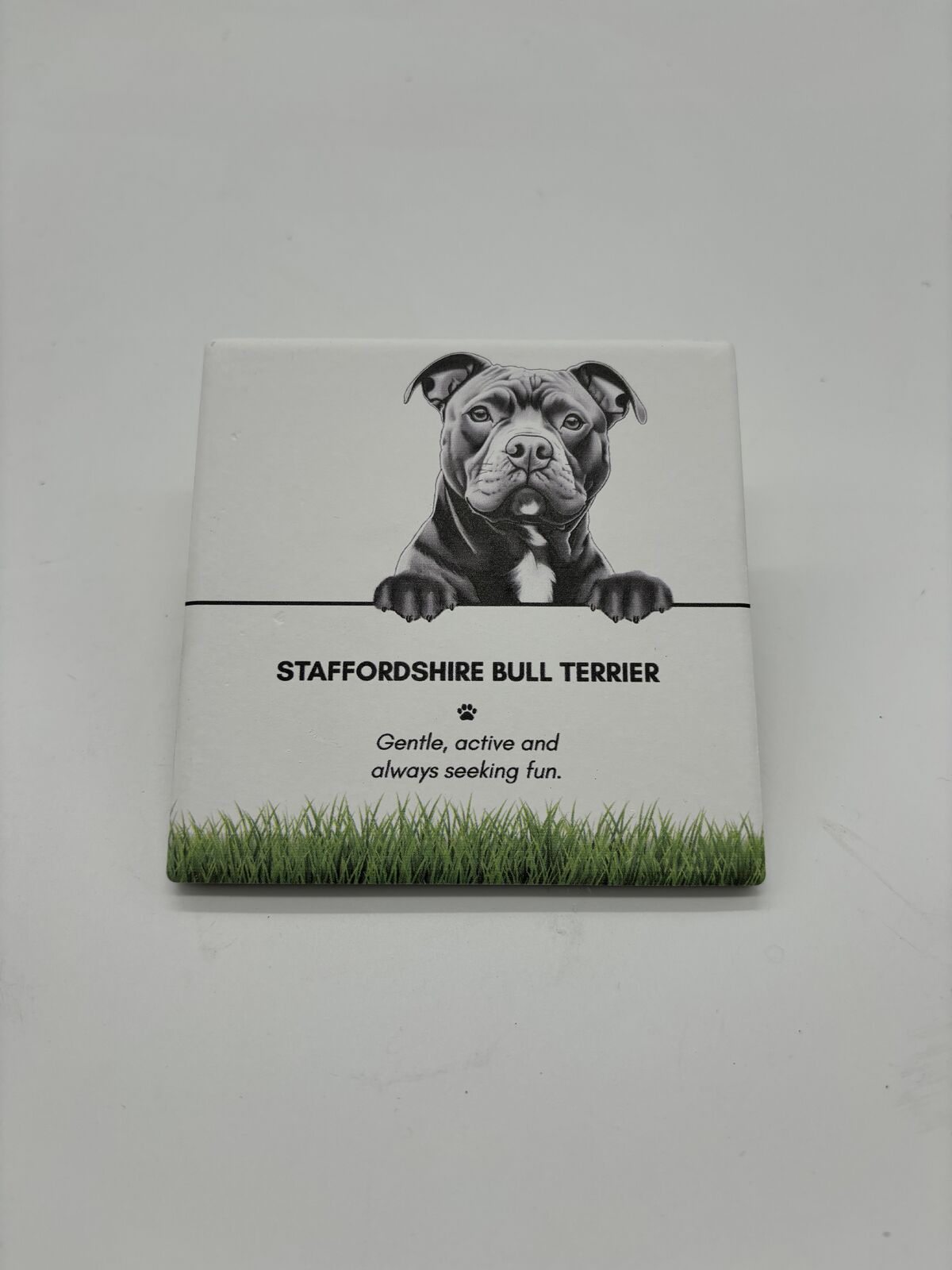 Bramble Bay Pet Coaster Staffordshire Bull Terrier Dog Lover Gift 11x11cm (6 Pack) — image 2