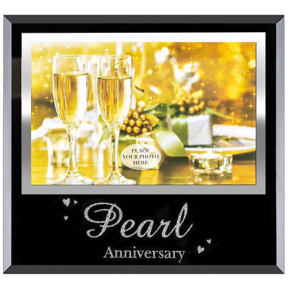 LMD 30th Pearl Anniversary 6x4 Inch Keepsake Novelty Photo Picture Frame Gift