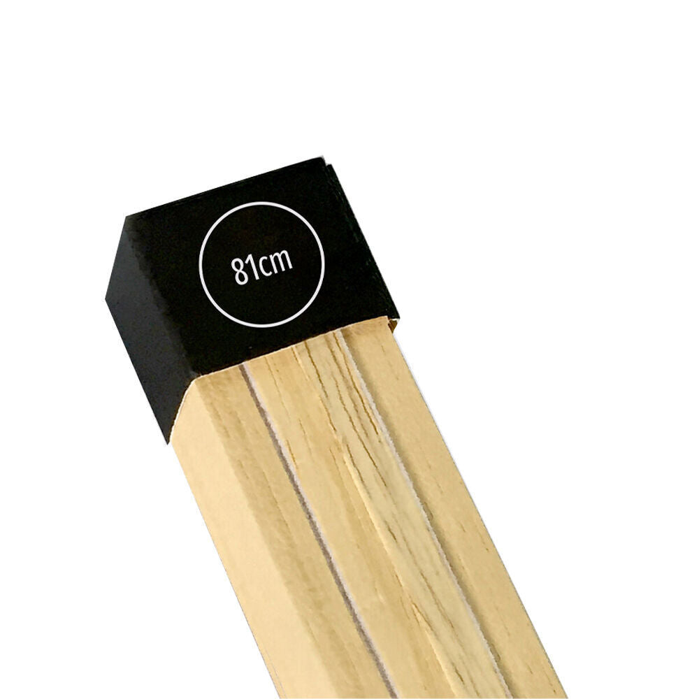 Impact Merch Wooden Magnetic Artwork Hangers 25x81cm Print Holder Natural