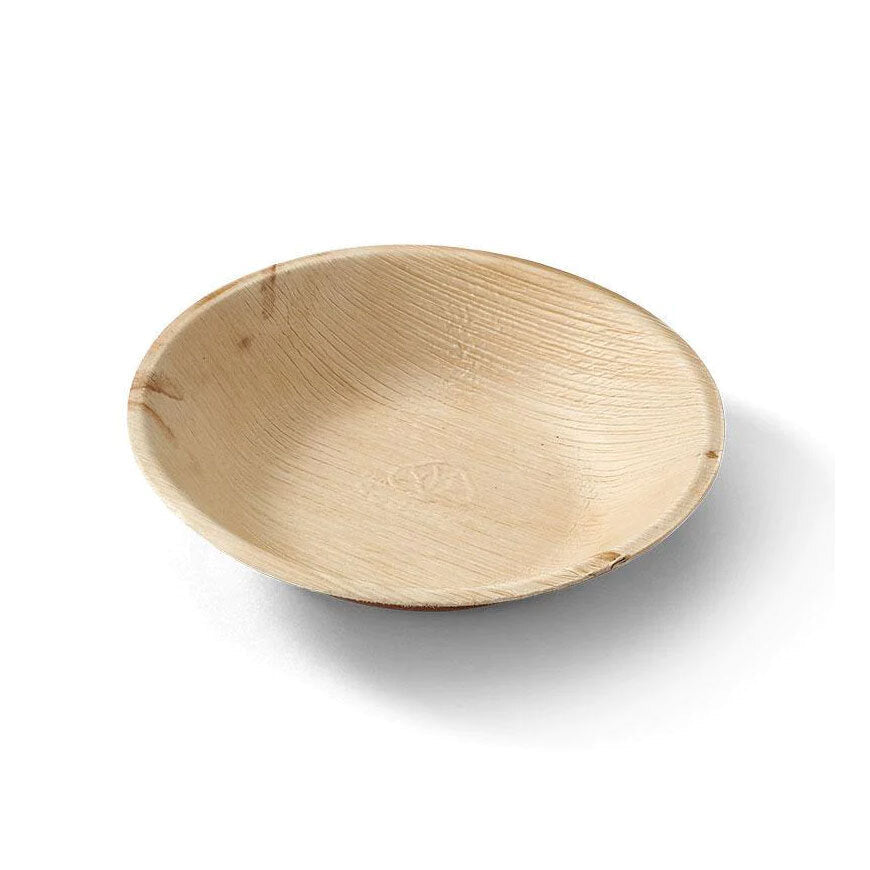 Eco Soulife Disposable/Compostable Areca Nut Leaf Food 18cm 500ml Bowls (12 Pieces) — image 2