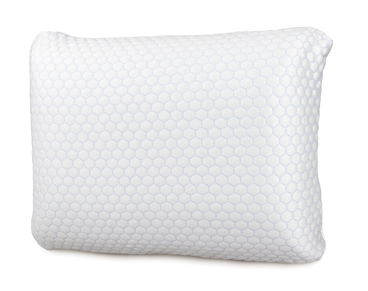 Ardor Cooling Standard Soft Memory Foam Pillow Home Sleeping Bed Cushion White