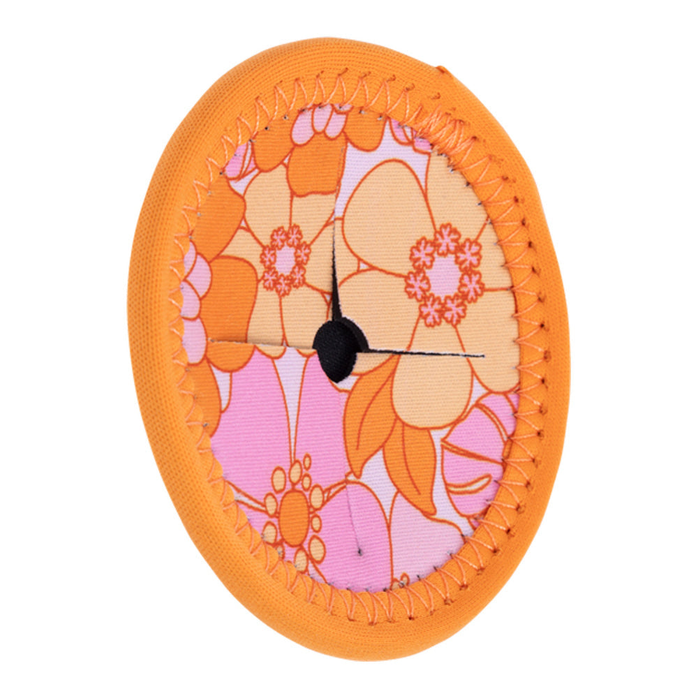 Splosh Picnic 9.5cm Retro Big Floral Wine Glass Rnd Coaster Table Protector Pad — image 3
