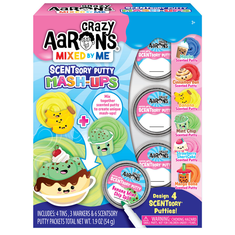 Crazy Aarons 3y+ Putty Scentsory Mash Up Crafting Kit Kids Sensory Toy
