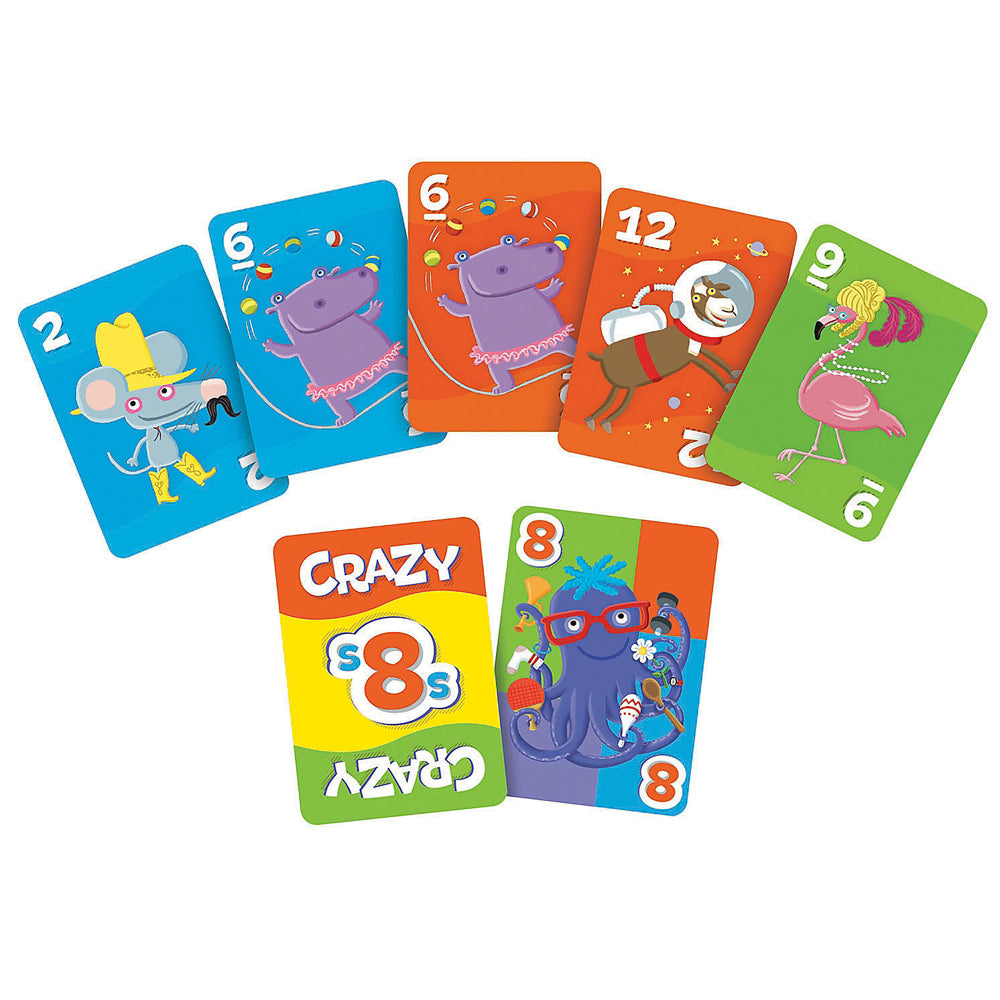 Peaceable Kingdom Crazy 8S Kids/Children Family Fun Play Card Number Game 5y+ — image 2