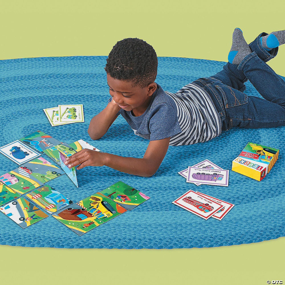 Peaceable Kingdom Trucks 1-4 Players Kids/Children Colour Match Up Game 2y+ — image 2