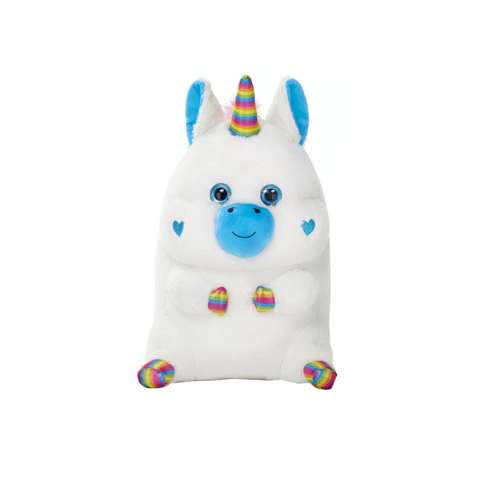 Bensons Podgie Unicorn 44cm Kids/Childrens Novelty Soft Plush Toy 0y+ Asstd