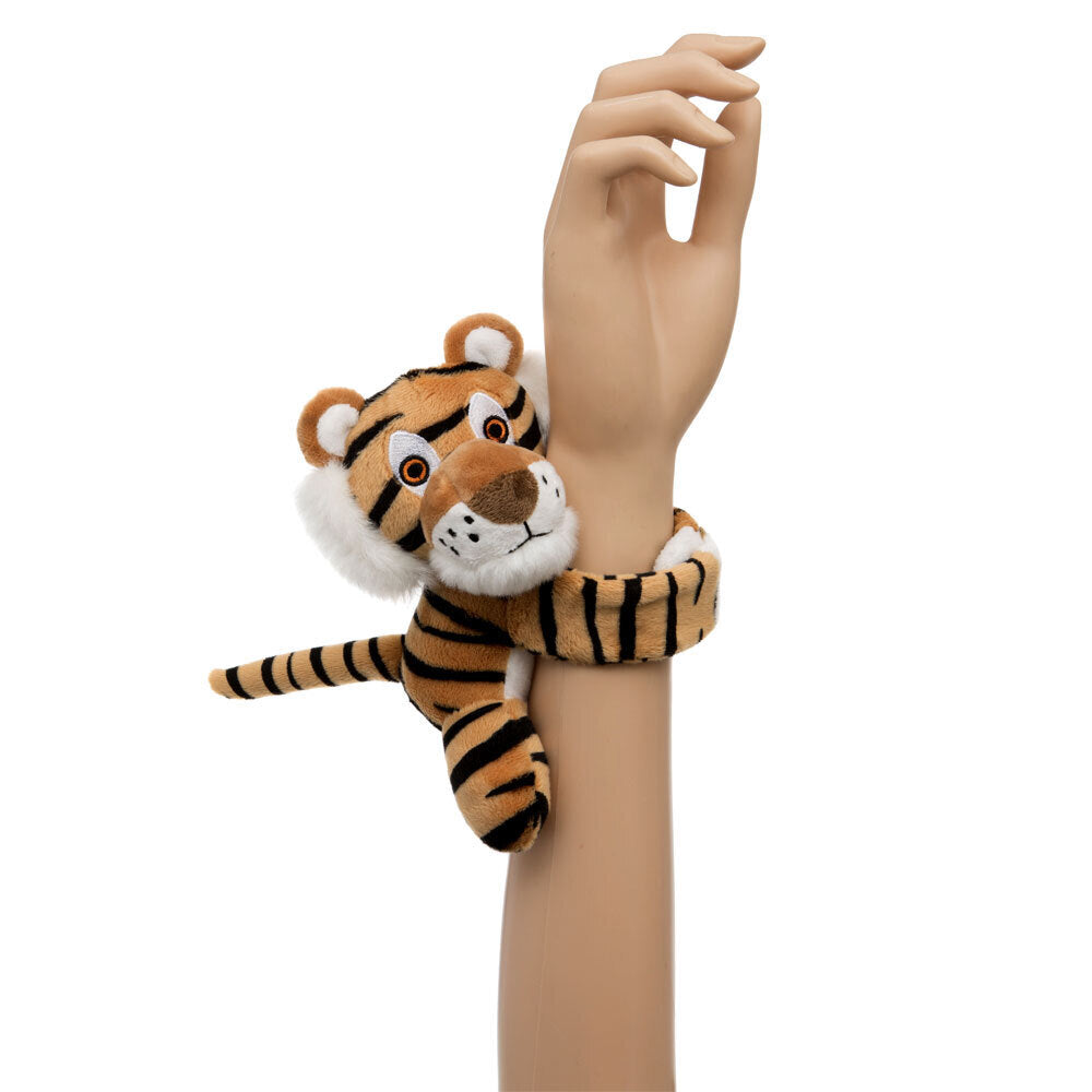 Fumfings Novelty Wristipals Tiger 24cm Soft Stuffed Animal Plush Toy Toddler/Kids/Infant 12m+
