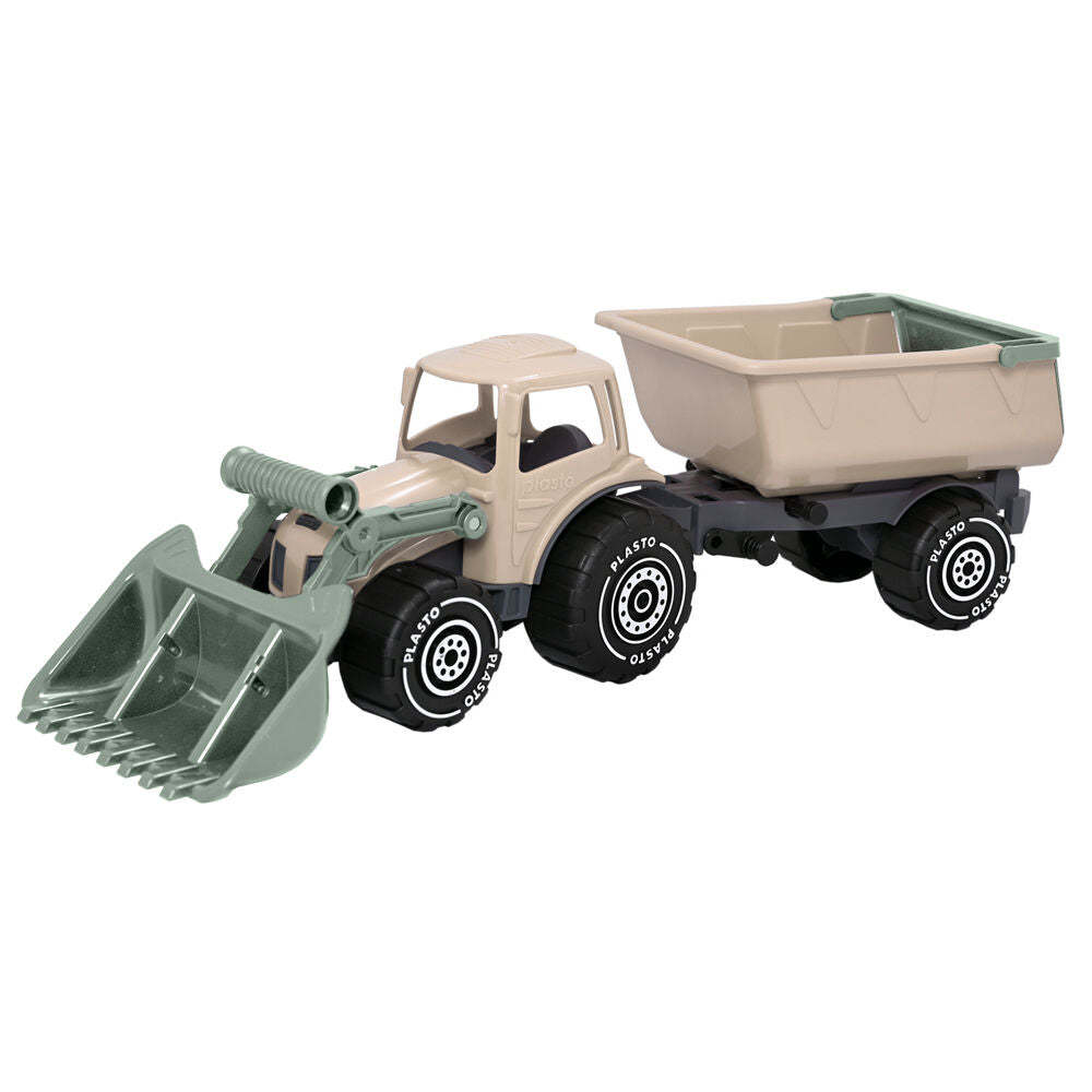 Plasto Soft Neutrals 56.5cm 12m+ Tractor Outdoor Sandpit Kids/Children Toy