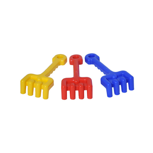 Plasto 22cm Fun Sand Rake Beach Dig Play Toy Outdoor Kids/Children 1y+ Assort (3 Pack)