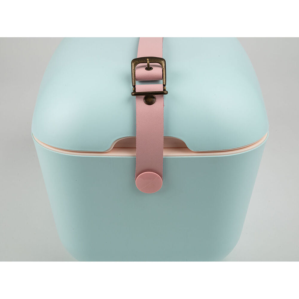 Polarbox Pop 20L Insulated Cooler Box Container w/ Adjustable Strap Sky/Rose — image 3